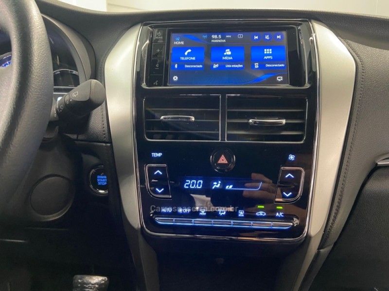 TOYOTA YARIS 1.5 X WAY 16V 2019/2019 ÓTIMA CAR FLORES DA CUNHA / Carros no Vale