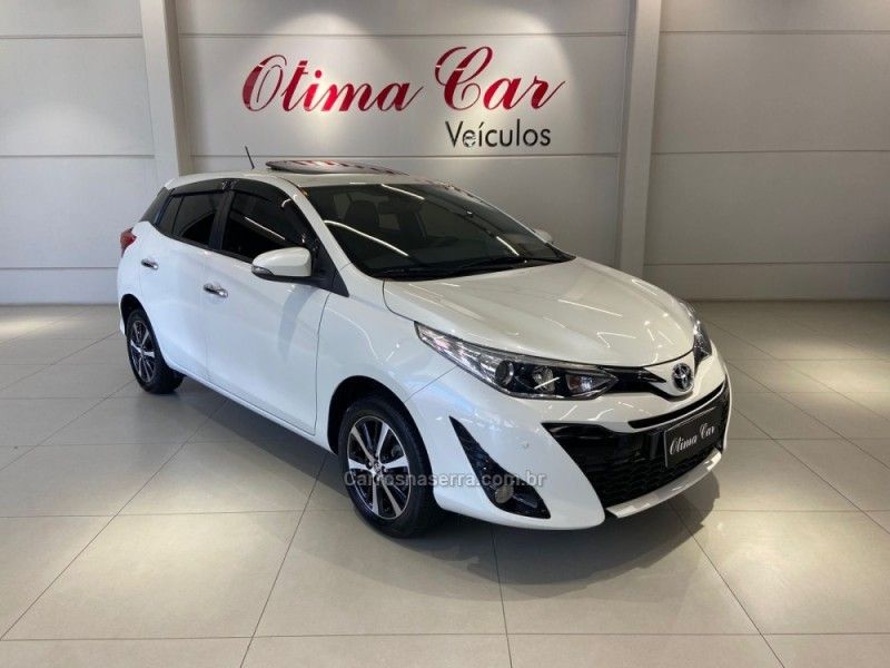 TOYOTA YARIS 1.5 XLS CONNECT 16V 2019/2020 ÓTIMA CAR FLORES DA CUNHA / Carros no Vale
