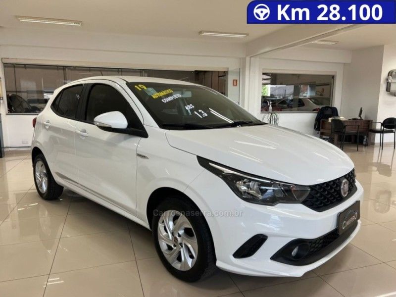 FIAT ARGO 1.3 FIREFLY DRIVE GSR 2019/2019 CIMIRRO AUTOMÓVEIS TAQUARA / Carros no Vale