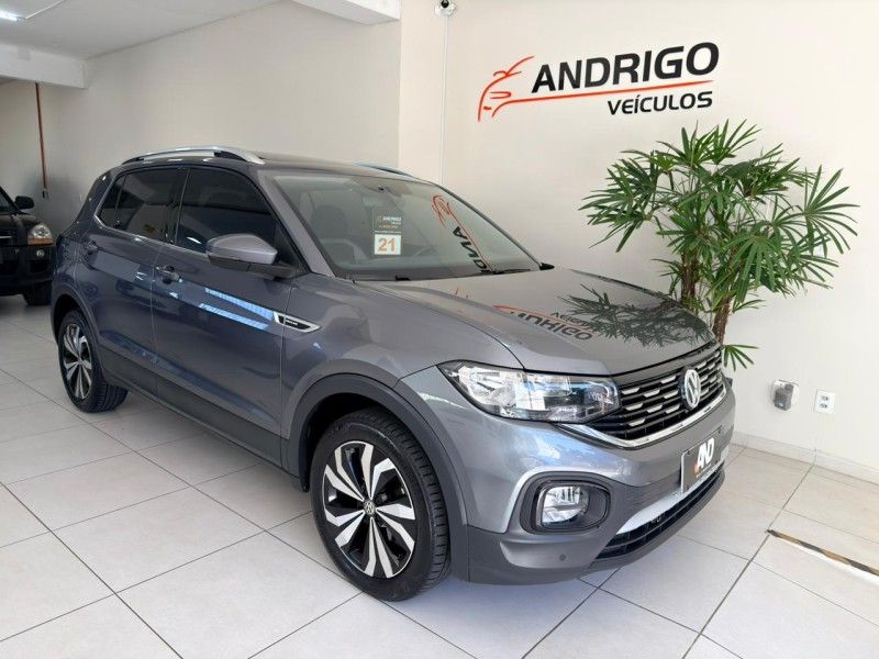 VOLKSWAGEN T-CROSS 1.4 HIGHLINE TSI 16V 2020/2021 ANDRIGO VEÍCULOS CAXIAS DO SUL / Carros no Vale