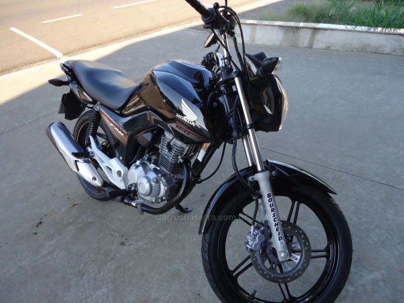 Honda Motos CG 160 FAN ESDI 2016/2016 BOURSCHEID CARROS E MOTOS SANTA CLARA DO SUL / Carros no Vale