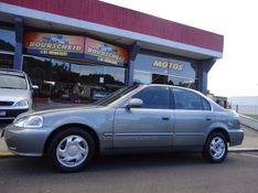 HONDA CIVIC 1.6 LX 16V 2000/2000 BOURSCHEID CARROS E MOTOS SANTA CLARA DO SUL / Carros no Vale