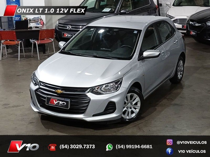 CHEVROLET ONIX 1.0 LT 12V 2020/2020 V10 VEÍCULOS CAXIAS DO SUL / Carros no Vale