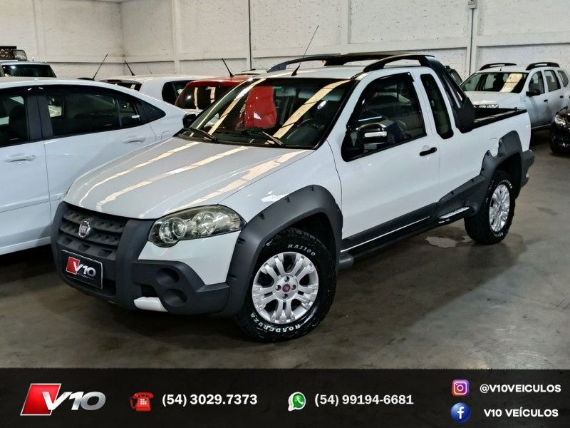 FIAT STRADA 1.8 MPI ADVENTURE LOCKER CE 8V 2009/2009 V10 VEÍCULOS CAXIAS DO SUL / Carros no Vale