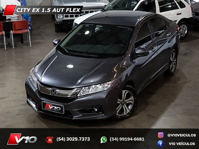 HONDA CITY 1.5 EX 16V 2017/2017 V10 VEÍCULOS CAXIAS DO SUL / Carros no Vale