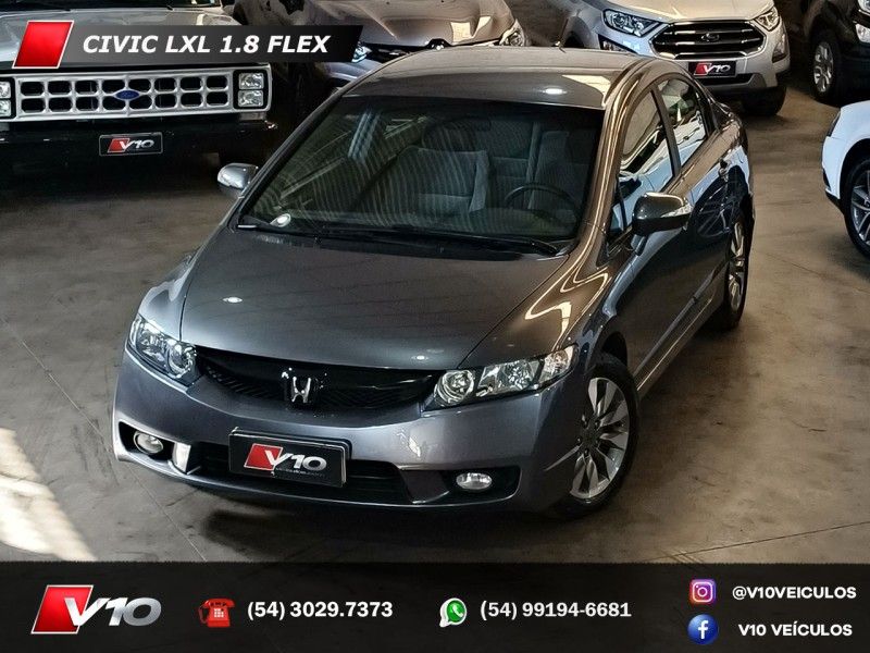 HONDA CIVIC 1.8 LXL 16V 2011/2011 V10 VEÍCULOS CAXIAS DO SUL / Carros no Vale HONDA CIVIC 1.8 LXL 16V 2011/2011 V10 VEÍCULOS CAXIAS DO SUL / Carros no Vale