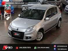 RENAULT SANDERO 1.6 PRIVILÉGE 8V 2012/2013 V10 VEÍCULOS CAXIAS DO SUL / Carros no Vale