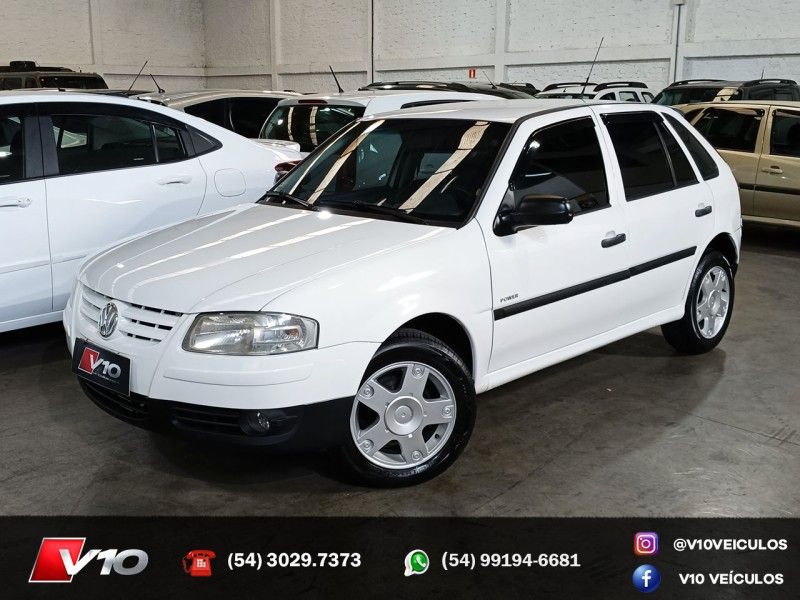 VOLKSWAGEN GOL 1.6 MI POWER 8V G.IV 2005/2006 V10 VEÍCULOS CAXIAS DO SUL / Carros no Vale