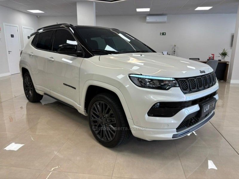 JEEP COMPASS 1.3 SERIE S T270 16V TURBO 2023/2023 LUIGGI AUTOMÓVEIS CARLOS BARBOSA / Carros no Vale