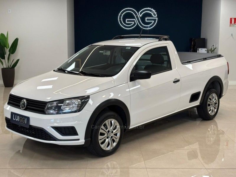VOLKSWAGEN SAVEIRO 1.6 MSI ROBUST CS 16V 2022/2023 LUIGGI AUTOMÓVEIS CARLOS BARBOSA / Carros no Vale