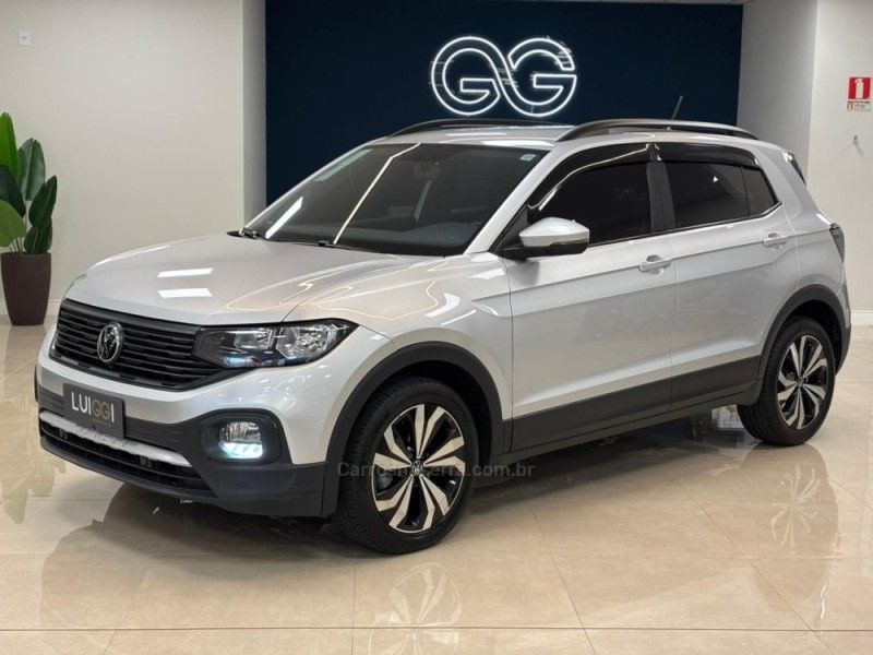 VOLKSWAGEN T-CROSS 1.0 TSI 200 12V 2021/2022 LUIGGI AUTOMÓVEIS CARLOS BARBOSA / Carros no Vale
