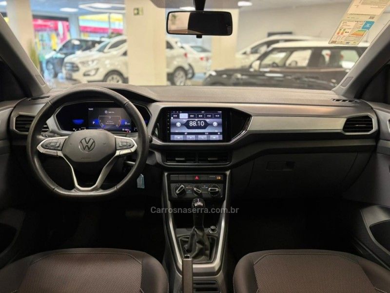 VOLKSWAGEN T-CROSS 1.0 TSI 200 12V 2021/2022 LUIGGI AUTOMÓVEIS CARLOS BARBOSA / Carros no Vale
