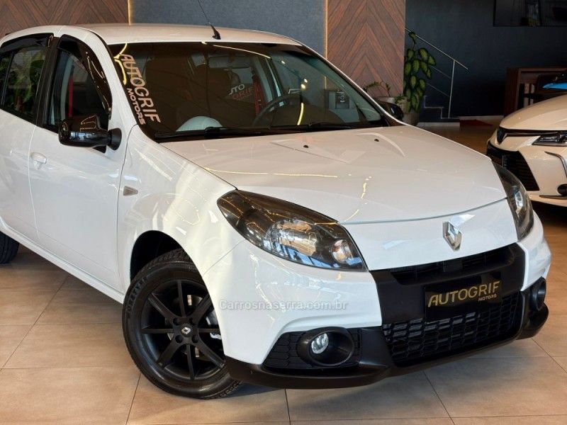 RENAULT SANDERO 1.6 GT LINE LIMITED 2012/2013 AUTOGRIF MOTORS CAMPO BOM / Carros no Vale