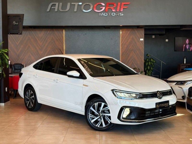 VOLKSWAGEN VIRTUS 1.0 200 TSI HIGHLINE 2023/2024 AUTOGRIF MOTORS CAMPO BOM / Carros no Vale VOLKSWAGEN VIRTUS 1.0 200 TSI HIGHLINE 2023/2024 AUTOGRIF MOTORS CAMPO BOM / Carros no Vale