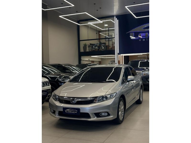 HONDA CIVIC 2.0 LXR 16V 2014/2014 LEHMEN VEÍCULOS VENÂNCIO AIRES / Carros no Vale