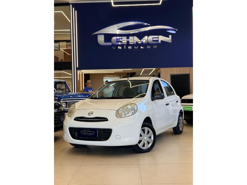 NISSAN MARCH 1.0 16V 2012/2013 LEHMEN VEÍCULOS VENÂNCIO AIRES / Carros no Vale