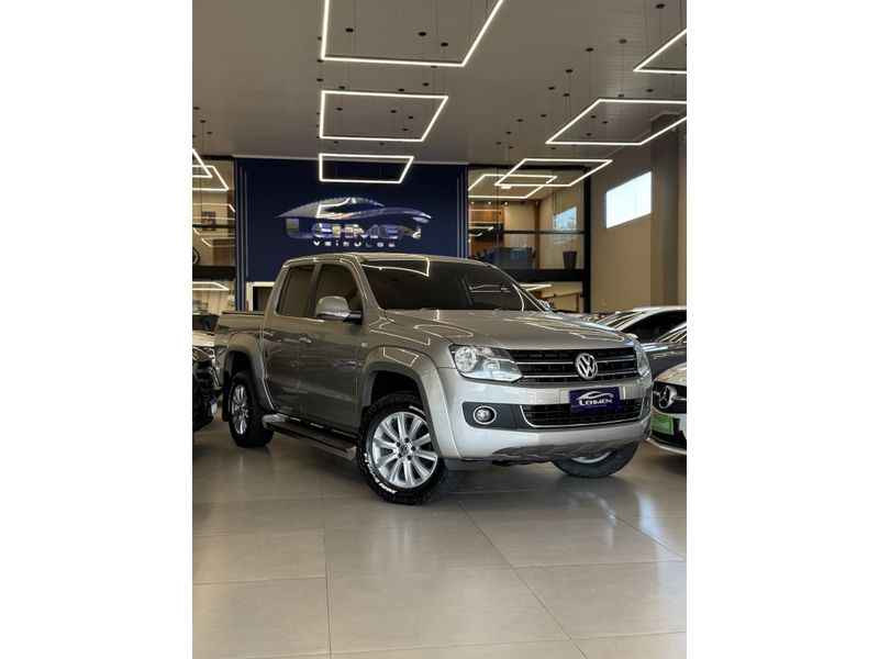 VOLKSWAGEN AMAROK 2.0 HIGHLINE 4X4 CD 16V TURBO INTERCOOLER 2010/2011 LEHMEN VEÍCULOS VENÂNCIO AIRES / Carros no Vale