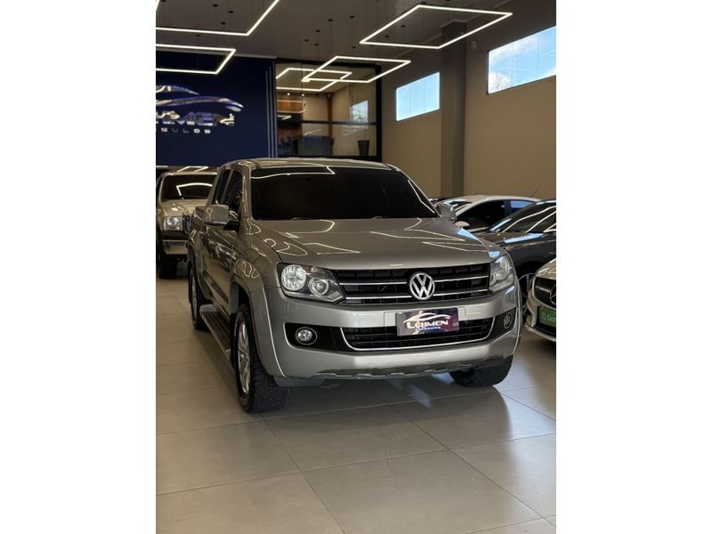 VOLKSWAGEN AMAROK 2.0 HIGHLINE 4X4 CD 16V TURBO INTERCOOLER 2010/2011 LEHMEN VEÍCULOS VENÂNCIO AIRES / Carros no Vale
