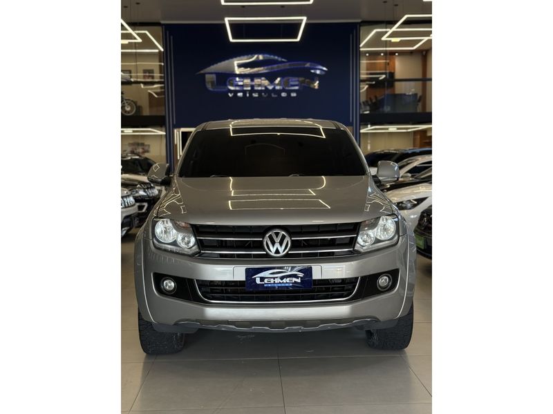 VOLKSWAGEN AMAROK 2.0 HIGHLINE 4X4 CD 16V TURBO INTERCOOLER 2010/2011 LEHMEN VEÍCULOS VENÂNCIO AIRES / Carros no Vale