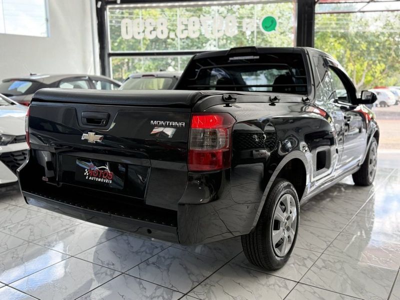 CHEVROLET MONTANA LS 1.4 PRETA 2015 SÓ MOTOS E AUTOMÓVEIS SANTA CRUZ DO SUL / Carros no Vale