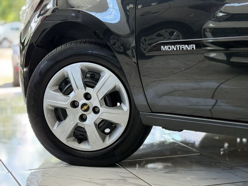 CHEVROLET MONTANA LS 1.4 PRETA 2015 SÓ MOTOS E AUTOMÓVEIS SANTA CRUZ DO SUL / Carros no Vale