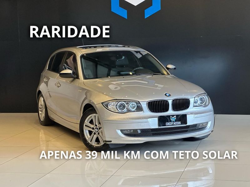 BMW 120i 2.0 16V 150cv/ 156cv 5p 2008/2009 CONCEPT MOTORS PASSO FUNDO / Carros no Vale