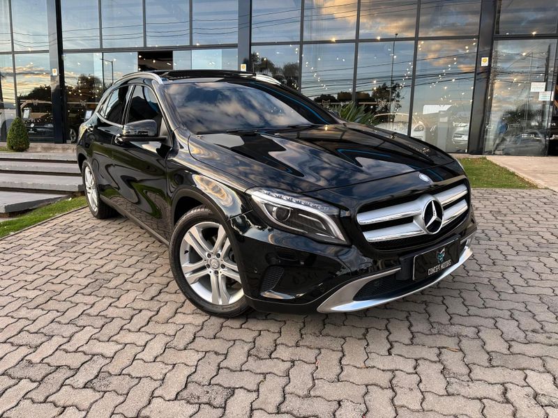 Mercedes-Benz Gla 200 Vision 1.6/1.6 TB 16V Flex Aut. 2014/2015 CONCEPT MOTORS PASSO FUNDO / Carros no Vale