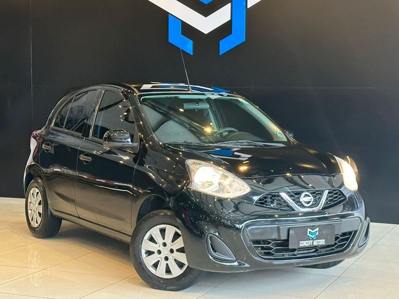 Nissan March S 1.0 12V Flex 5p 2016/2017 CONCEPT MOTORS PASSO FUNDO / Carros no Vale