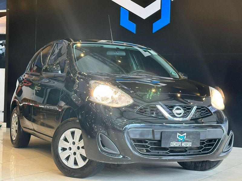 Nissan March S 1.0 12V Flex 5p 2016/2017 CONCEPT MOTORS PASSO FUNDO / Carros no Vale
