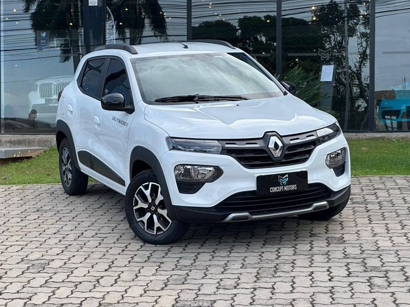 Renault Kwid OUTSIDER 1.0 Flex 12V 5p Mec. 2023/2024 CONCEPT MOTORS PASSO FUNDO / Carros no Vale Renault Kwid OUTSIDER 1.0 Flex 12V 5p Mec. 2023/2024 CONCEPT MOTORS PASSO FUNDO / Carros no Vale