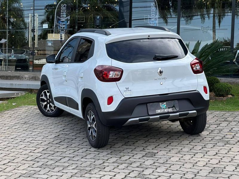 Renault Kwid OUTSIDER 1.0 Flex 12V 5p Mec. 2023/2024 CONCEPT MOTORS PASSO FUNDO / Carros no Vale Renault Kwid OUTSIDER 1.0 Flex 12V 5p Mec. 2023/2024 CONCEPT MOTORS PASSO FUNDO / Carros no Vale