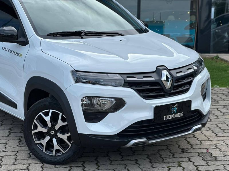 Renault Kwid OUTSIDER 1.0 Flex 12V 5p Mec. 2023/2024 CONCEPT MOTORS PASSO FUNDO / Carros no Vale Renault Kwid OUTSIDER 1.0 Flex 12V 5p Mec. 2023/2024 CONCEPT MOTORS PASSO FUNDO / Carros no Vale