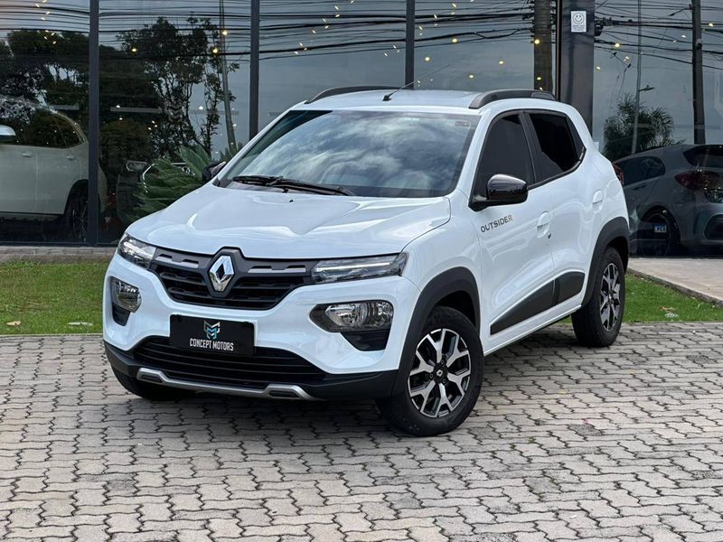 Renault Kwid OUTSIDER 1.0 Flex 12V 5p Mec. 2023/2024 CONCEPT MOTORS PASSO FUNDO / Carros no Vale Renault Kwid OUTSIDER 1.0 Flex 12V 5p Mec. 2023/2024 CONCEPT MOTORS PASSO FUNDO / Carros no Vale