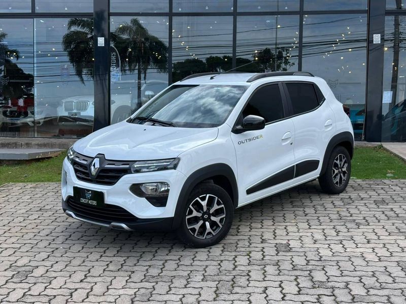 Renault Kwid OUTSIDER 1.0 Flex 12V 5p Mec. 2023/2024 CONCEPT MOTORS PASSO FUNDO / Carros no Vale Renault Kwid OUTSIDER 1.0 Flex 12V 5p Mec. 2023/2024 CONCEPT MOTORS PASSO FUNDO / Carros no Vale