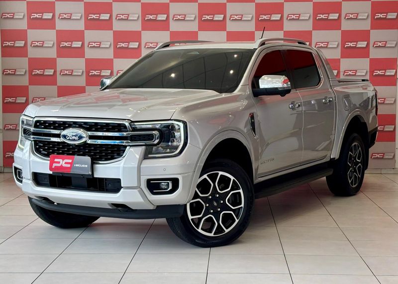 Ford Ranger Limited 3.0 V6 4×4 CD TB Die 2023/2024 PC VEÍCULOS SANTA CRUZ DO SUL / Carros no Vale