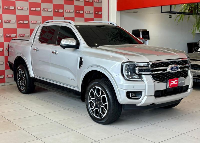 Ford Ranger Limited 3.0 V6 4×4 CD TB Die 2023/2024 PC VEÍCULOS SANTA CRUZ DO SUL / Carros no Vale
