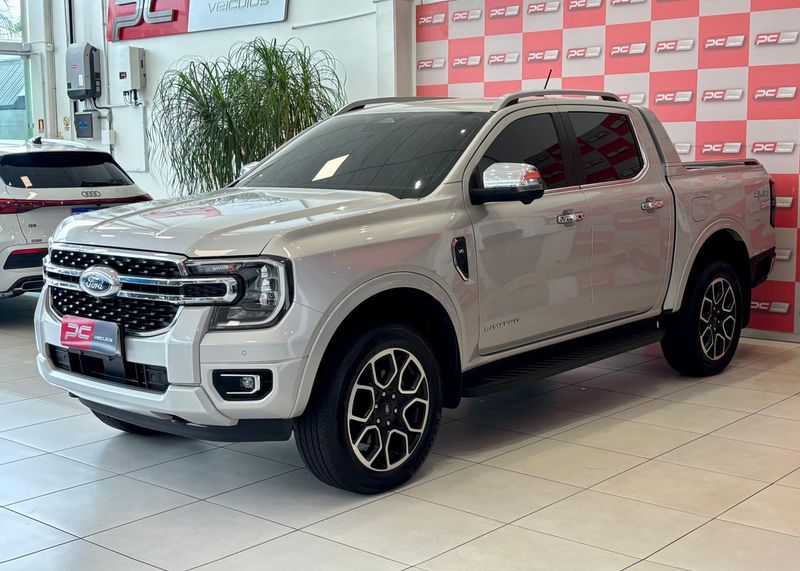 Ford Ranger Limited 3.0 V6 4×4 CD TB Die 2023/2024 PC VEÍCULOS SANTA CRUZ DO SUL / Carros no Vale
