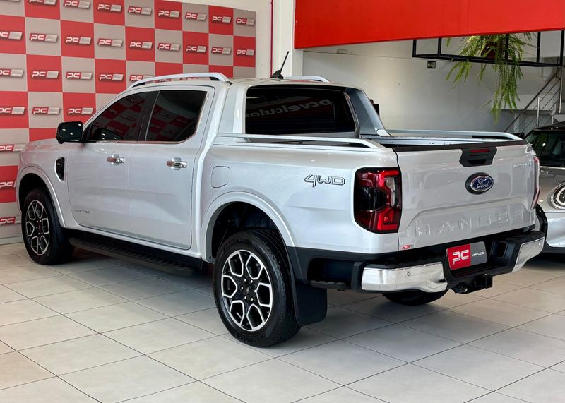 Ford Ranger Limited 3.0 V6 4×4 CD TB Die 2023/2024 PC VEÍCULOS SANTA CRUZ DO SUL / Carros no Vale