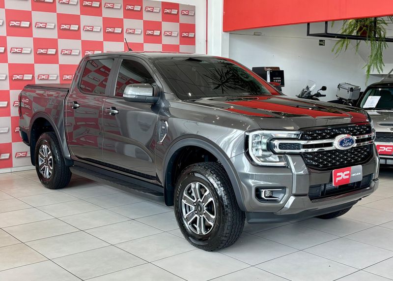 Ford Ranger XLT 3.0 V6 4×4 CD TB Die 2025/2026 PC VEÍCULOS SANTA CRUZ DO SUL / Carros no Vale