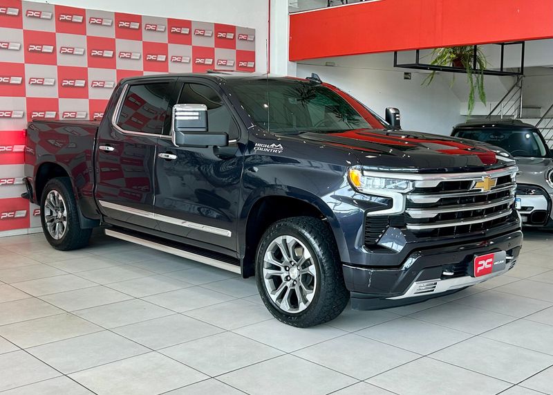 CHEVROLET Silverado High Country 5.3 V8 AWD 2023/2024 PC VEÍCULOS SANTA CRUZ DO SUL / Carros no Vale