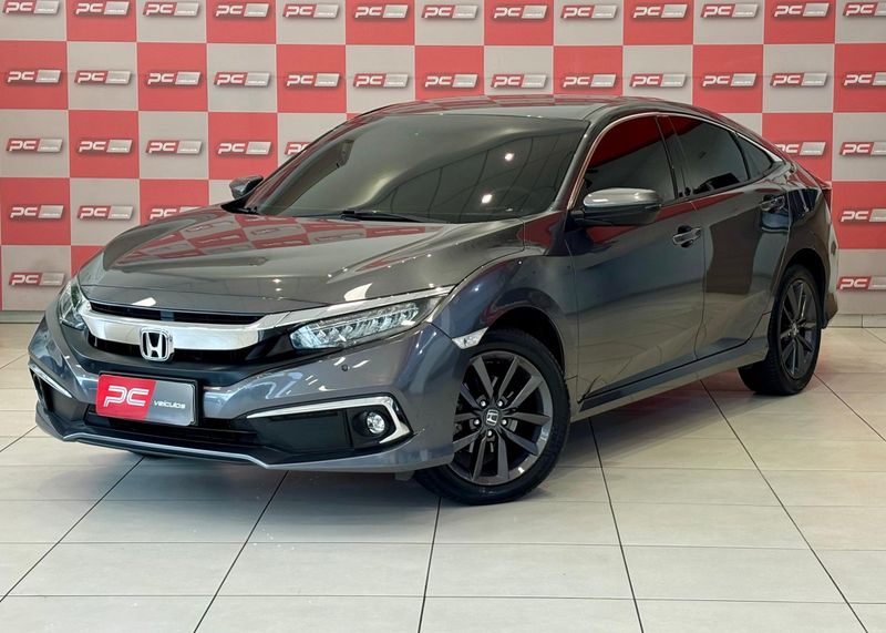 Honda Civic Sedan EXL 2.0 16V 2021/2021 PC VEÍCULOS SANTA CRUZ DO SUL / Carros no Vale