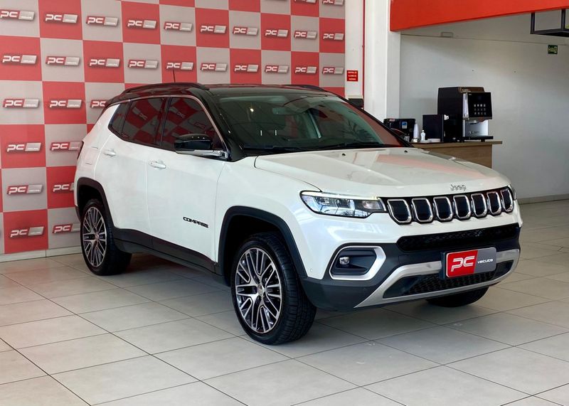 Jeep COMPASS LIMITED TD 350 2.0 4×4 Die 2023/2023 PC VEÍCULOS SANTA CRUZ DO SUL / Carros no Vale