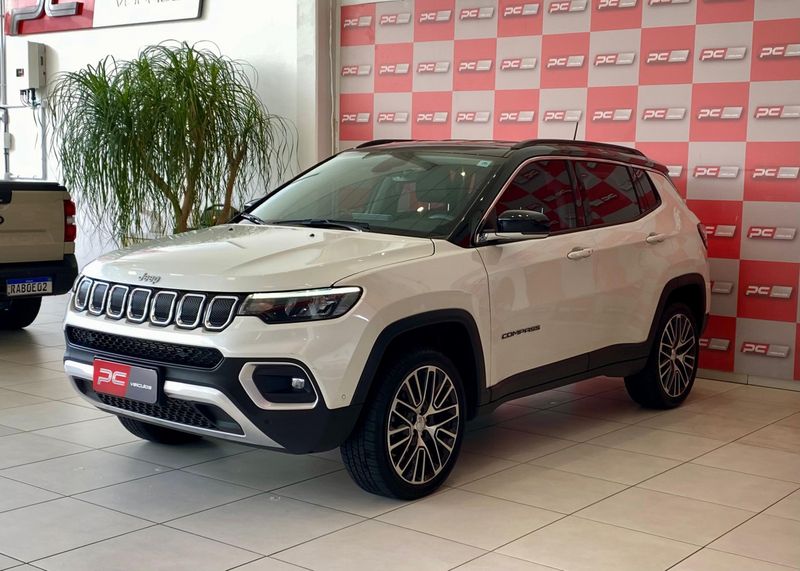 Jeep COMPASS LIMITED TD 350 2.0 4×4 Die 2023/2023 PC VEÍCULOS SANTA CRUZ DO SUL / Carros no Vale