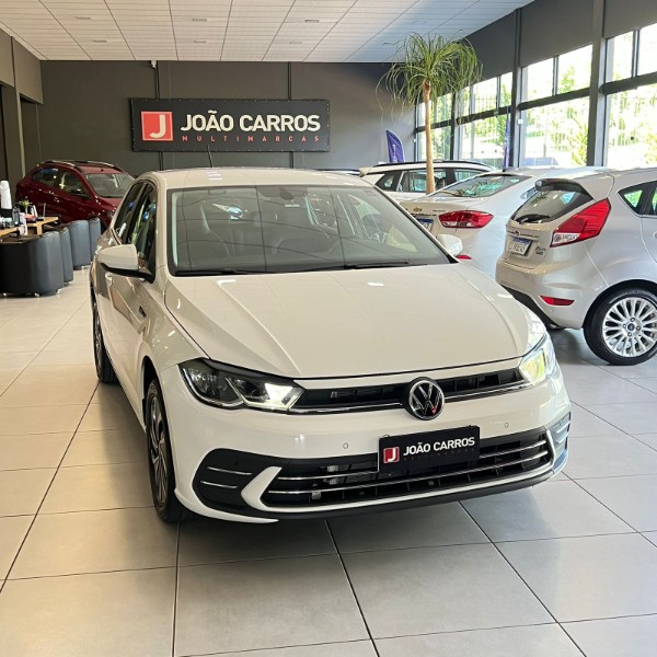 VOLKSWAGEN POLO 1.0 170 TSI HIGHLINE AUTOMÁTICO 2023/2023 JOÃO CARROS MULTIMARCAS GUAPORÉ / Carros no Vale