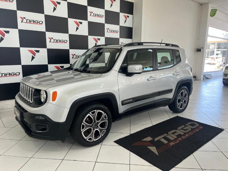 JEEP RENEGADE 1.8 LONGITUDE 2016/2016 TIAGO AUTOMÓVEIS VENÂNCIO AIRES / Carros no Vale