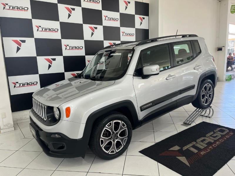 JEEP RENEGADE 1.8 LONGITUDE 2016/2016 TIAGO AUTOMÓVEIS VENÂNCIO AIRES / Carros no Vale