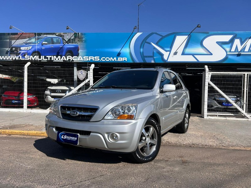 KIA SORENTO 2.5 EX 4X4 16V TURBO INTERCOOLER DIESEL 4P AUTOMÁTICO 2009/2009 LS MULTIMARCAS VENÂNCIO AIRES / Carros no Vale