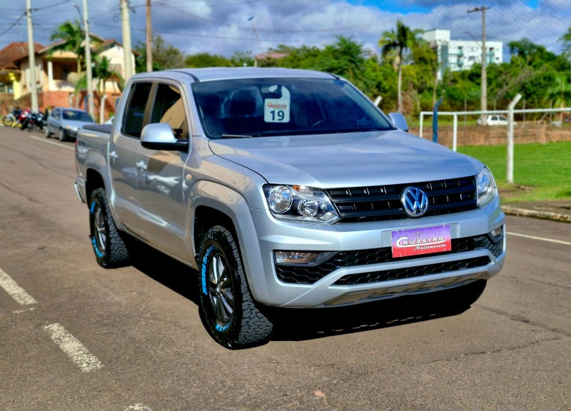 VOLKSWAGEN AMAROK 2.0 SE 4X4 CD 16V TURBO INTERCOOLER DIESEL 4P MANUAL 2018/2019 CRUZEIRO MULTIMARCAS CRUZEIRO DO SUL / Carros no Vale