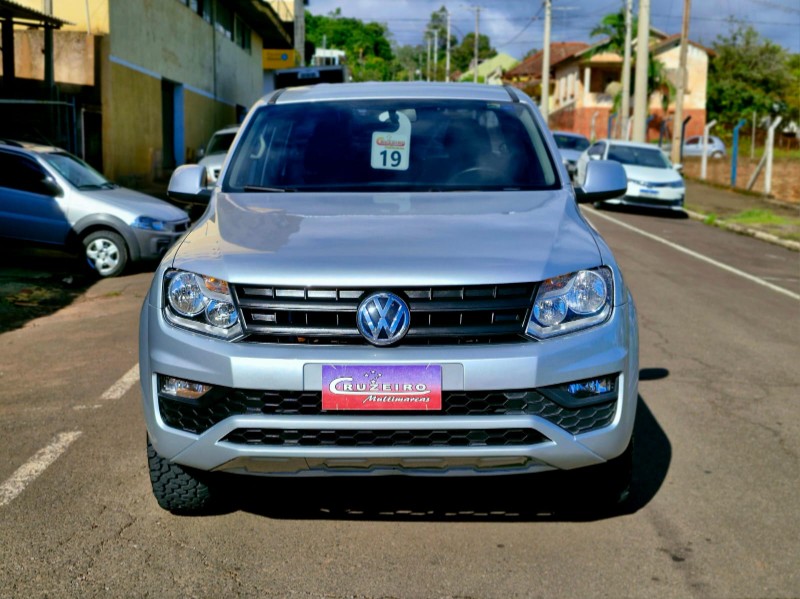 VOLKSWAGEN AMAROK 2.0 SE 4X4 CD 16V TURBO INTERCOOLER DIESEL 4P MANUAL 2018/2019 CRUZEIRO MULTIMARCAS CRUZEIRO DO SUL / Carros no Vale