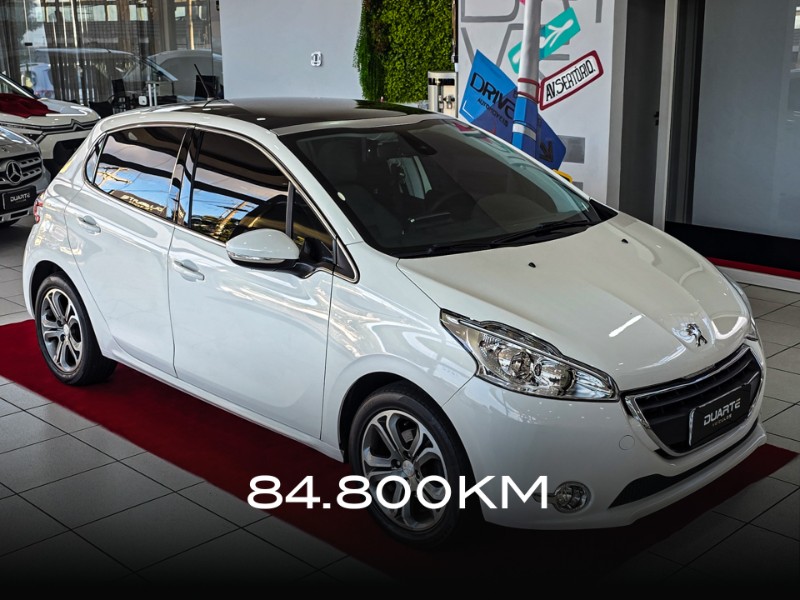PEUGEOT 208 1.6 16V GRIFFE 2014/2015 DUARTE VEÍCULOS PORTO ALEGRE / Carros no Vale